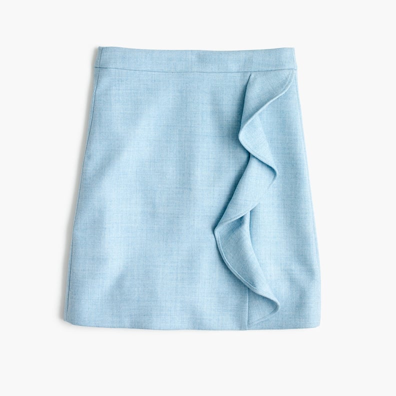 J.Crew Ruffle Mini Skirt