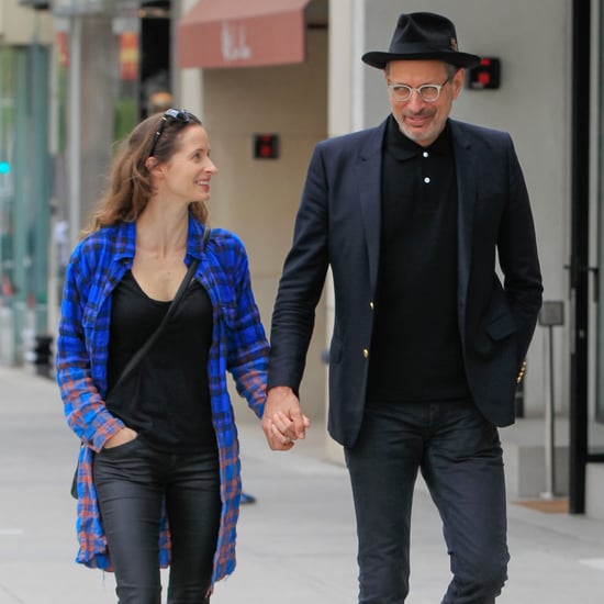 Jeff Goldblum and Emilie Livingston Cutest Pictures