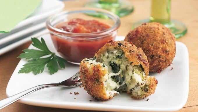 Spinach-Cheese Balls