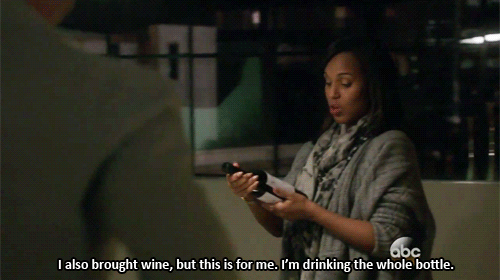 You don't have to share wine with any other human being.