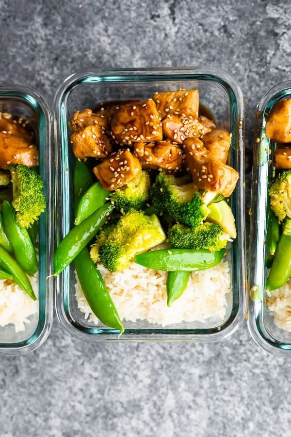 Honey Sesame Chicken Lunch Bowl