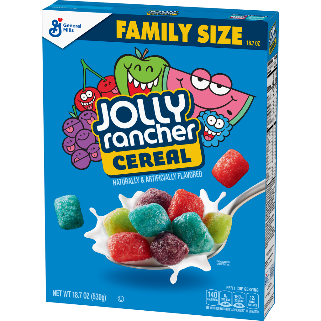 Walmart's Jolly Rancher Cereal Comes With Blue Raspberry!
