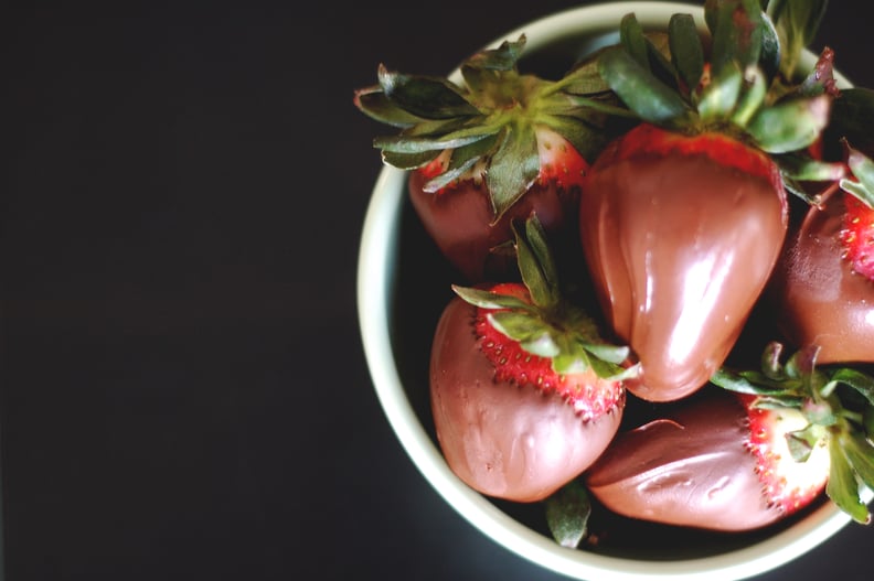 Chocolate-Covered Strawberries in No Time at All
