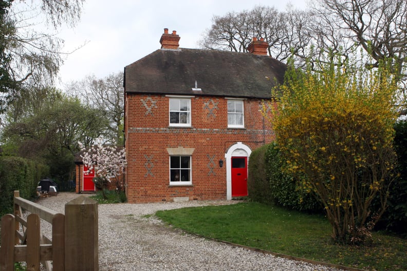 A general view of Kate Middleton's childhood home in Bradfield Southend, Berkshire, which is up for sale and available to die-hard royal fans for close to £500,000.   (Photo by Steve Parsons/PA Images via Getty Images)