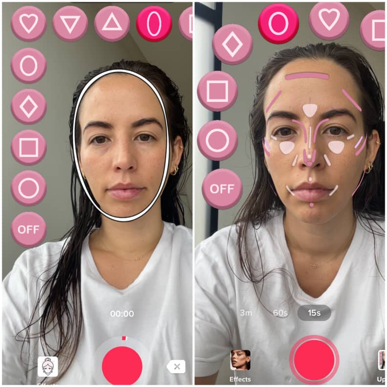 I Tried TikTok's Face Shape Filter For Perfect Makeup