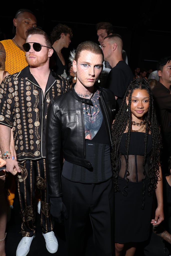 Machine Gun Kelly and Daughter Casie at Milan Fashion Week