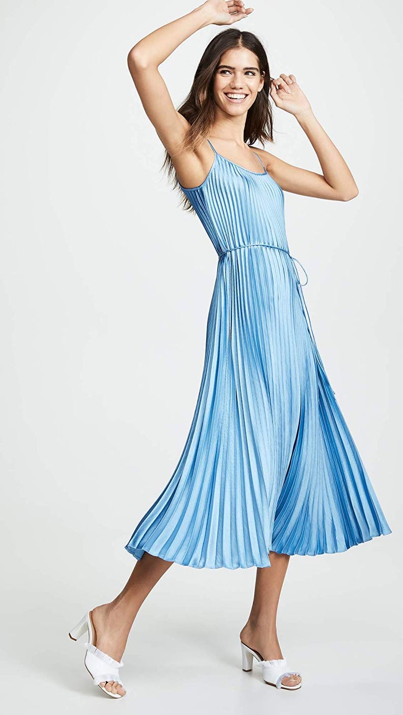 Vince Pleated Cami Dress