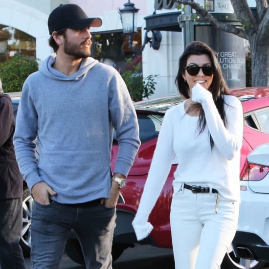 Kourtney Kardashian and Scott Disick Out in LA November 2015