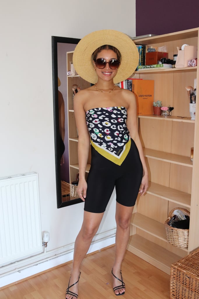 Style a Scarf as a Strapless Top 10 Stylish Ways to Tie a Scarf For