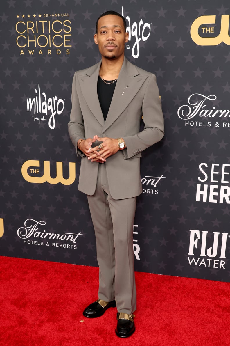 Tyler James Williams at the 2023 Critics' Choice Awards