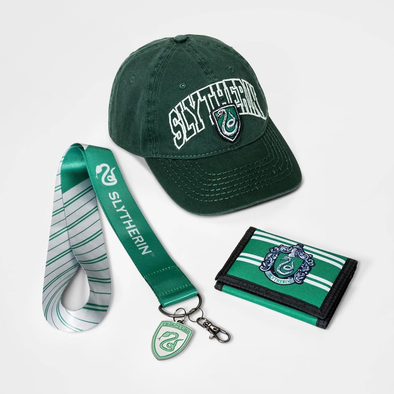 Boys' Slytherin Hat, Wallet, and Lanyard