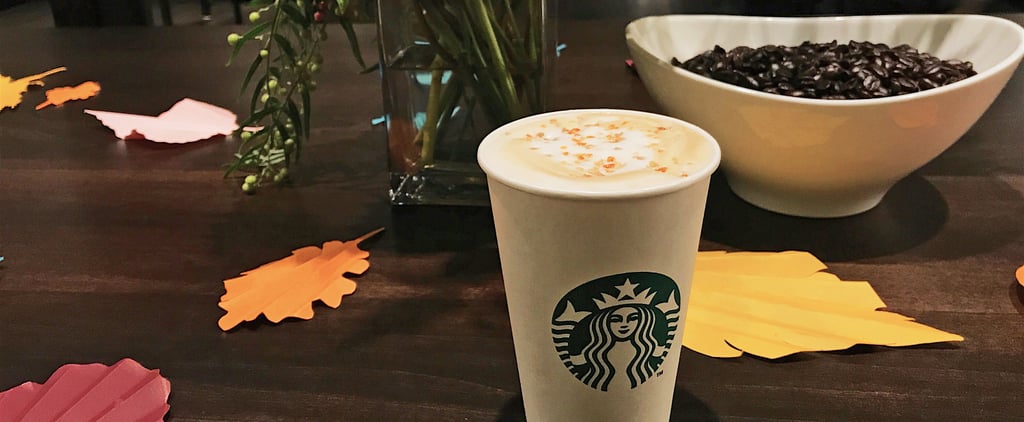 There's a New Fall-Ready Starbucks Latte in Town, and It's Incredible