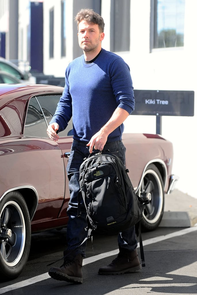 Ben Affleck in LA After Ski Trip With Tom Brady