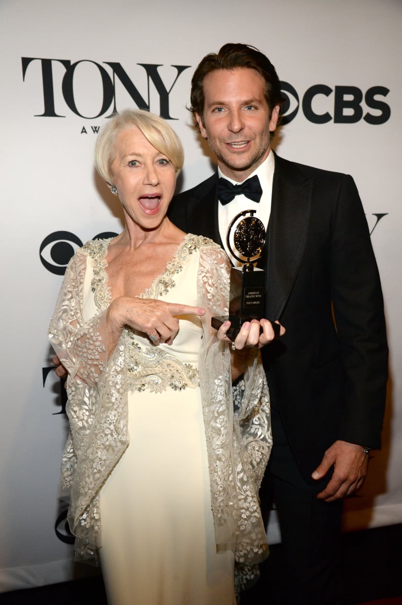 Helen Mirren and Bradley Cooper