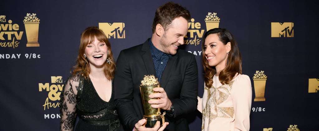 Chris Pratt at the MTV Movie and TV Awards 2018