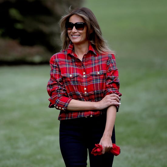 Melania Trump Balmain Gardening Shirt