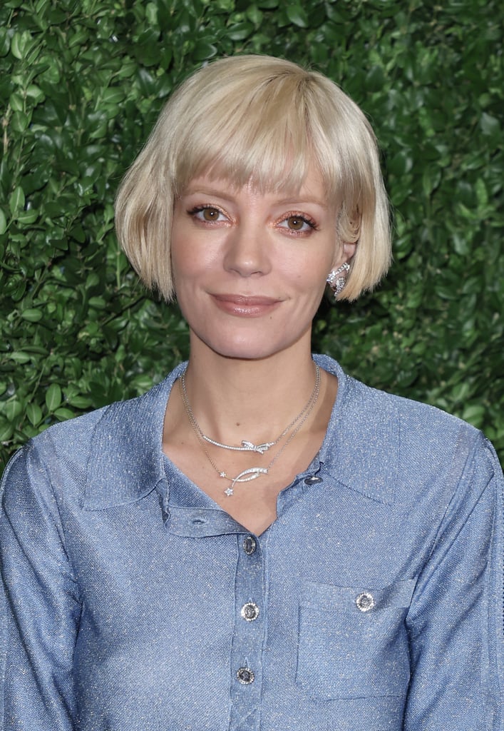 Lily Allen at the Chanel x Charles Finch pre-BAFTA dinner party