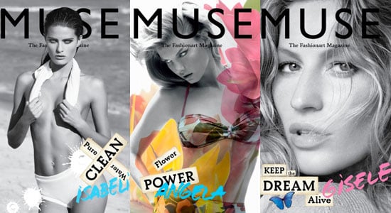 Pictures of Gisele, Isabeli and Angela's Eco-Conscious Muse Covers 2010-06-09 09:00:22