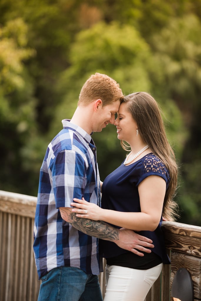 Engagement Photos at the Wizarding World of Harry Potter