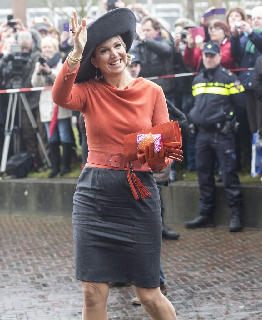 Queen Maxima of the Netherlands' Happy Faces