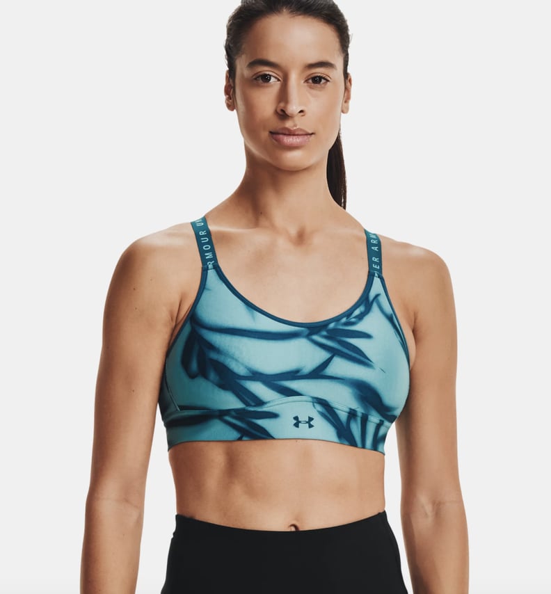 UA Infinity Mid Printed Sports Bra