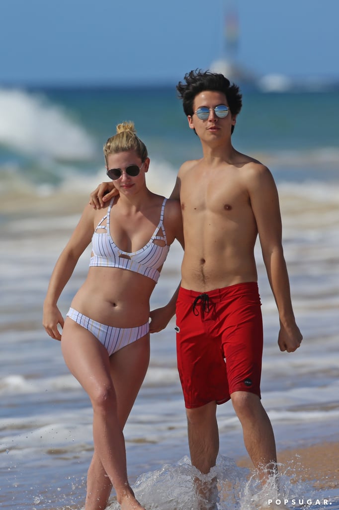 Cole Sprouse and Lili Reinhart in Hawaii January 2018