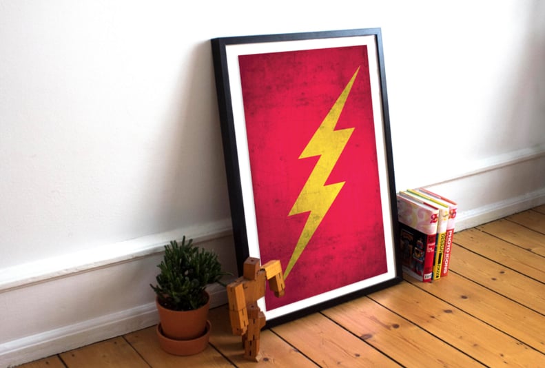 A Flash Logo Poster
