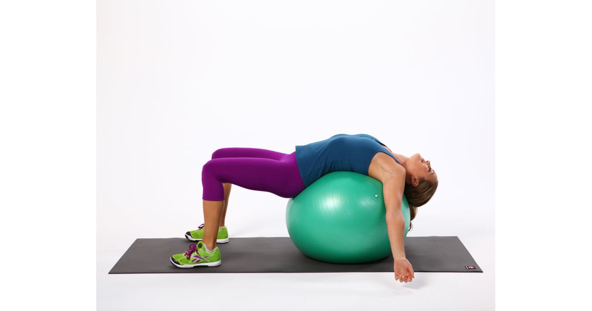 Chest Opener on the Ball | How to Stretch Your Abs ...