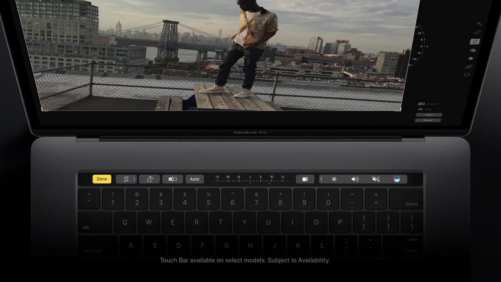Check out the MacBook Pro's new features in this video.