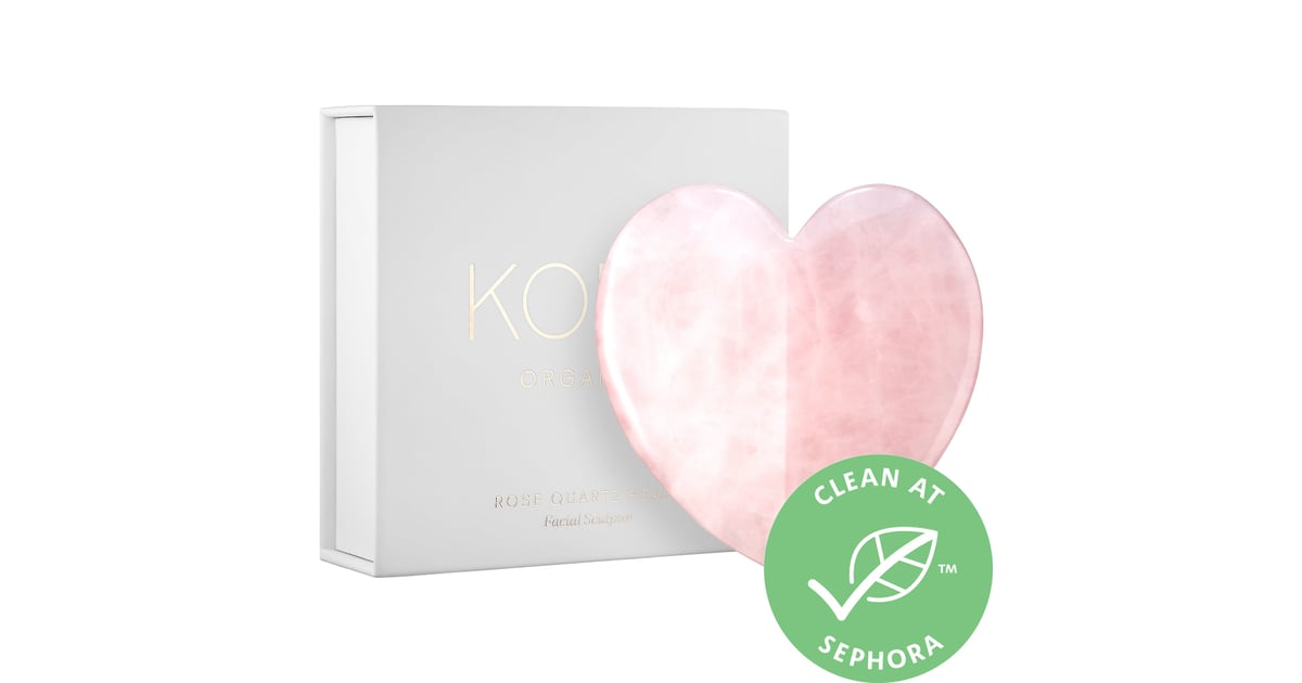 rose quartz heart facial stone rose quartz heart facial stone