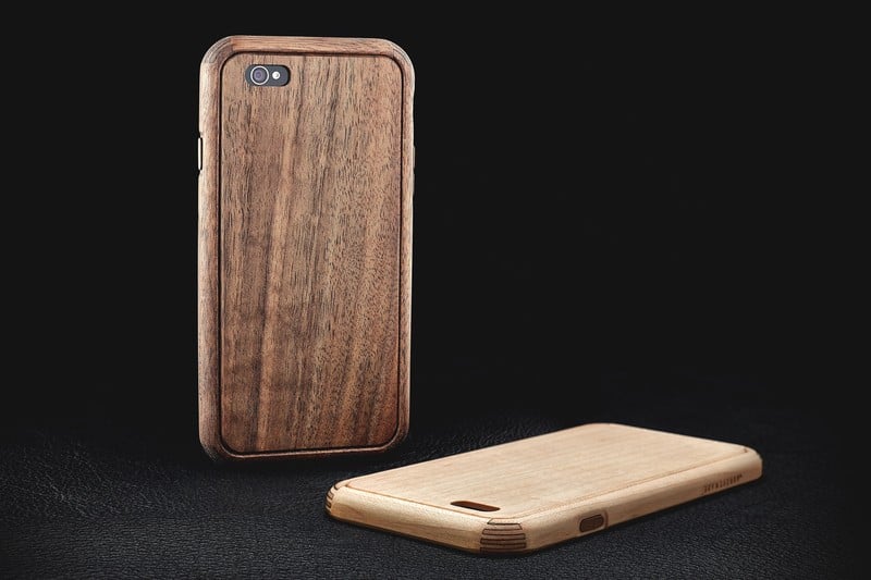 Walnut wood case ($99)
