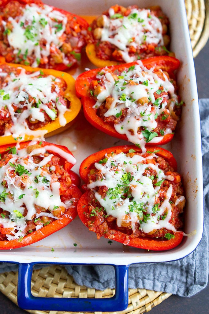 Italian Vegetable Stuffed Peppers