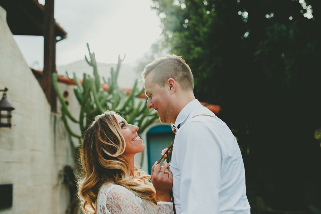 Trendy Palm Springs Wedding
