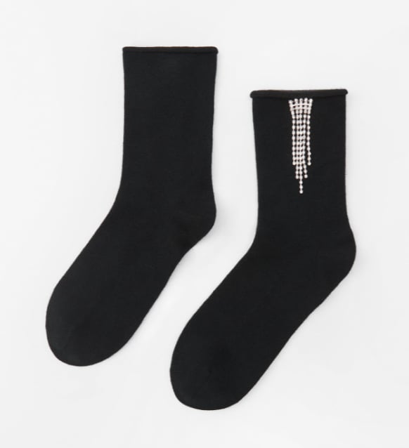 Zara Jewel Trim Socks