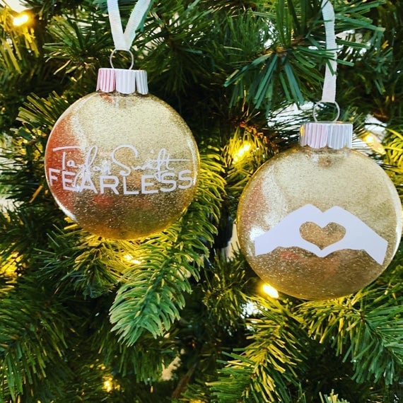 Taylor Swift Fearless Album Ornament