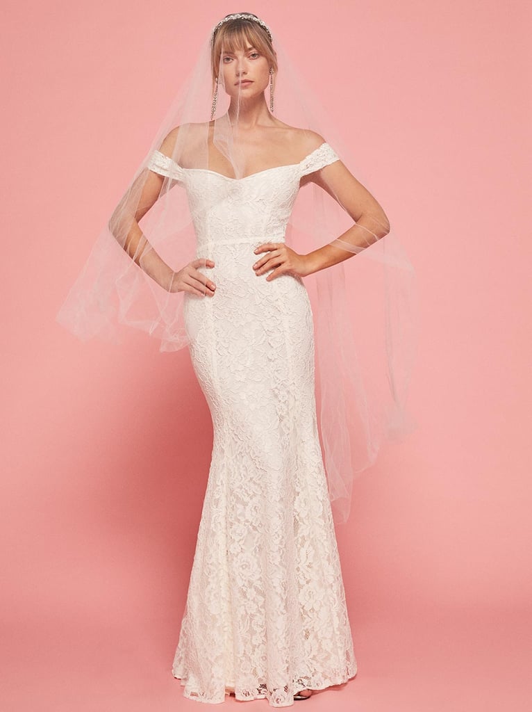 Freesia Dress in White ($488)