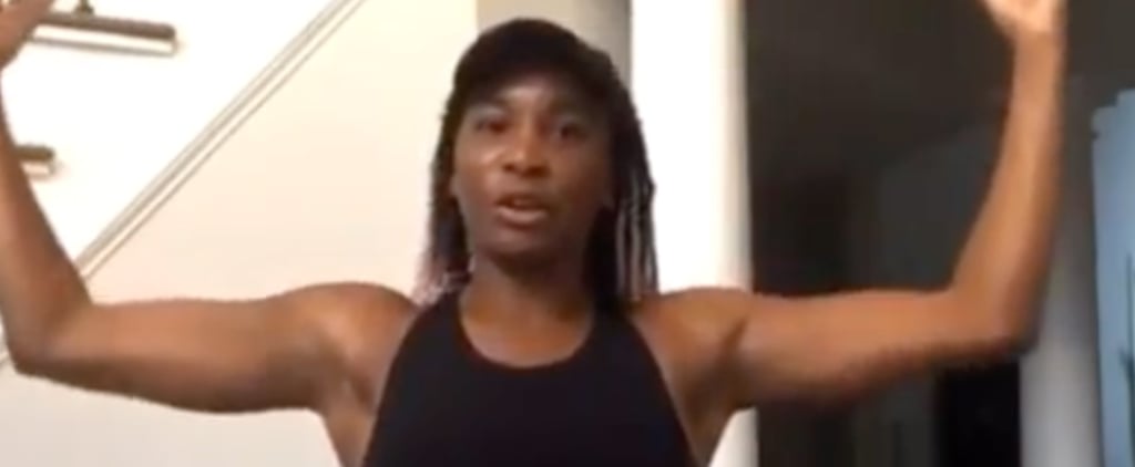 Venus Williams and Ashley Graham's Instagram Live Workout
