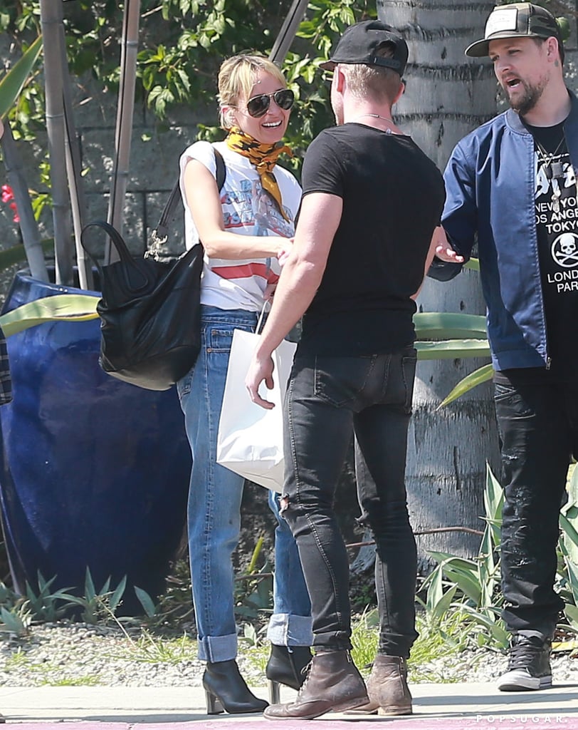 Joel Madden and Nicole Richie Out in LA April 2016