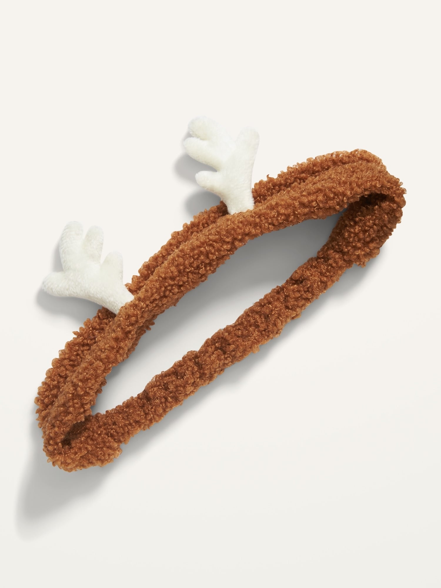 Plush reindeer antlers headband online
