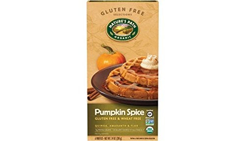 Nature's Path Gluten Free Pumpkin Spice Waffles ($4)