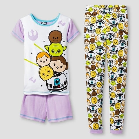 Graphic Pajama Set