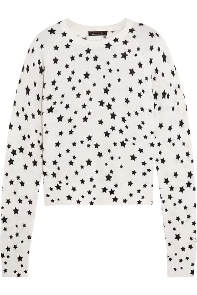 Kate Moss For Equipment Ryder Printed Cashmere Sweater ($320)