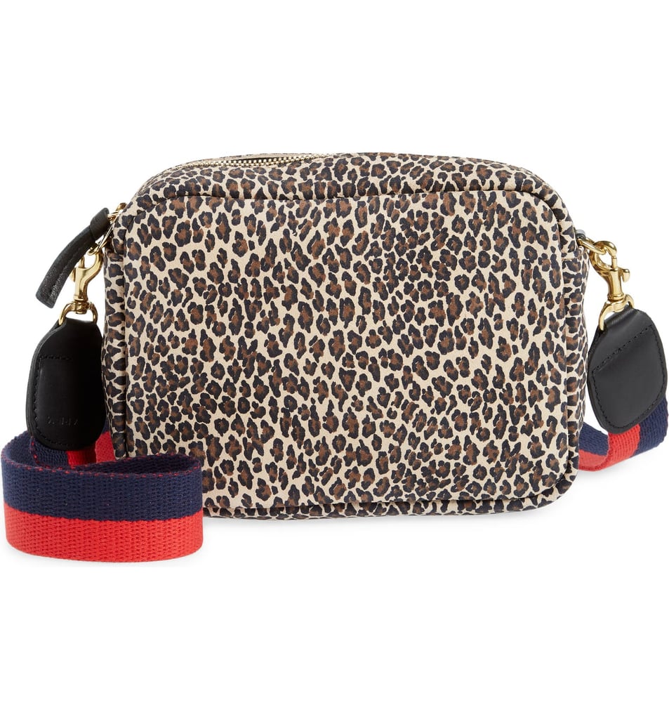 Clare V Midi Sac Leopard Print Leather Crossbody Bag | The Best ...