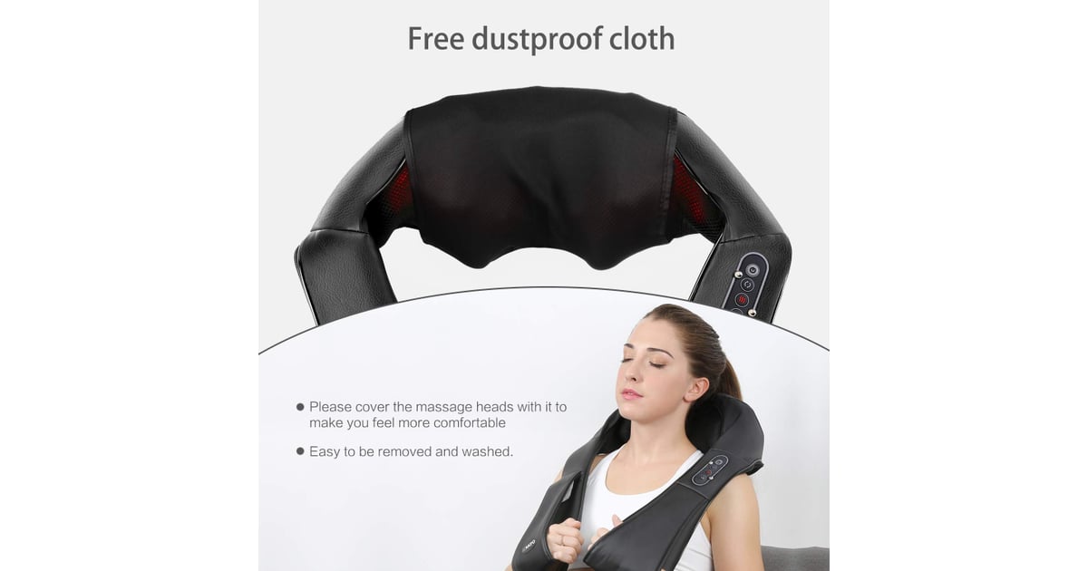 Naipo Shiatsu Back and Neck Massager with Heat Amazon Back and Neck Massager Black Friday Sale