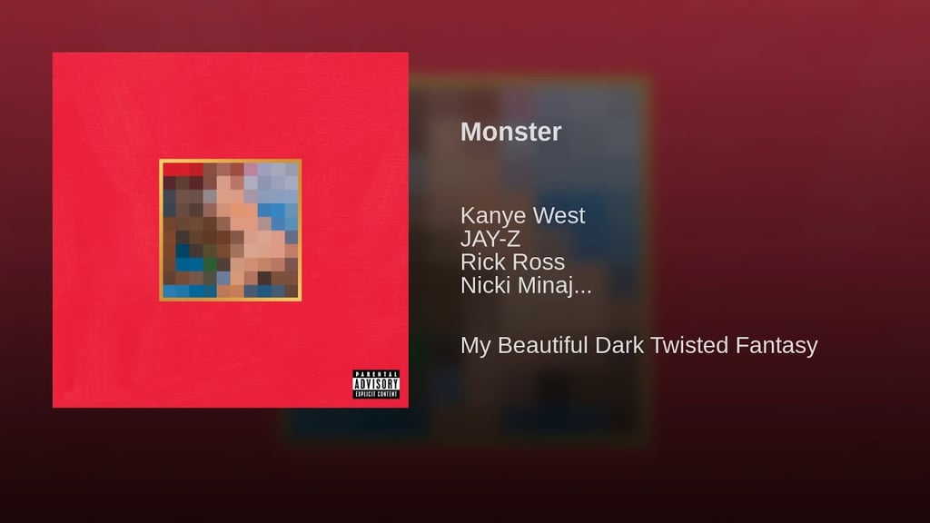Kanye West, JAY Z, Rick Ross, and Bon Iver, "Monster"