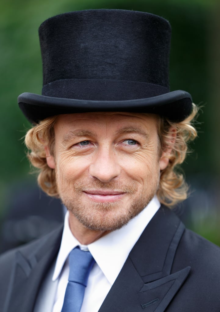 Not many people could pull off a top hat, either — but that's Simon for ya!