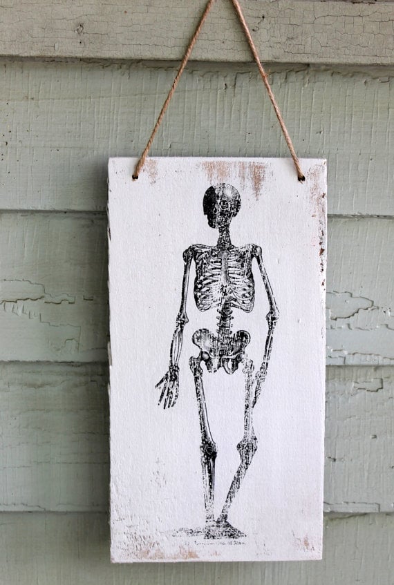 Vintage Skeleton Hanger