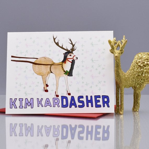 Kim Kardasher Card