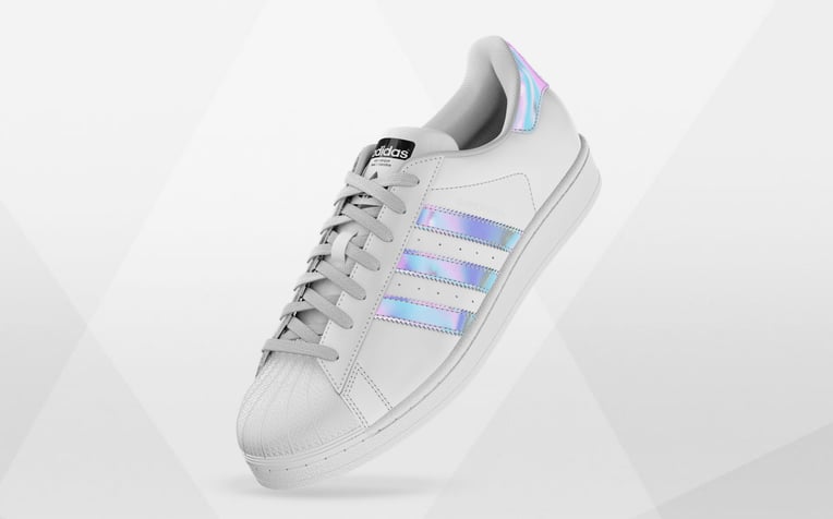spend Possible concert Adidas Mi Superstar Custom Sneakers | Fairidescent Sneakers Are What Your  Springtime Dreams Are Made Of | POPSUGAR Fitness Photo 3