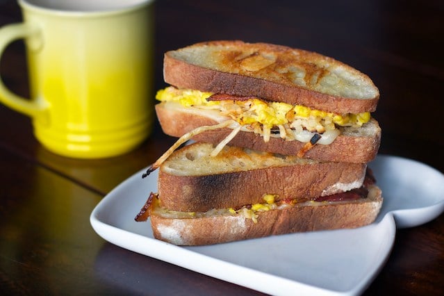 Breakfast Grilled Cheese